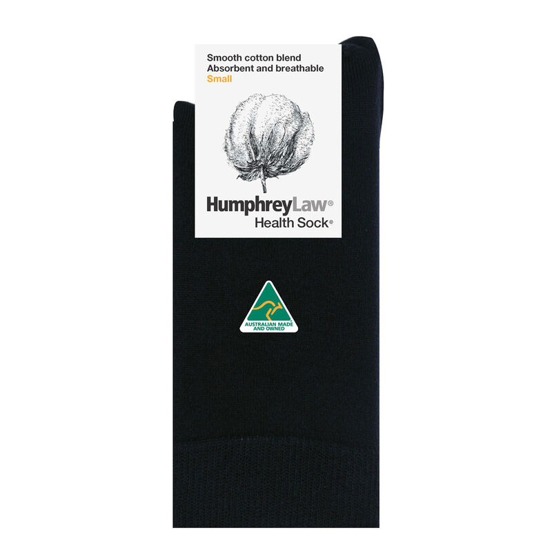 Humphrey Law Plain Knit Cotton Health Socks image number 0